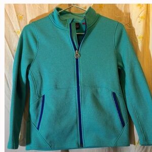 Kids Girls Spyder Endure Strike Full Zip Up Softshell Jacket  Size XLARGE Ski